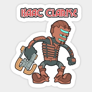 ISAAC CLARKE RUBBERHOSE Sticker